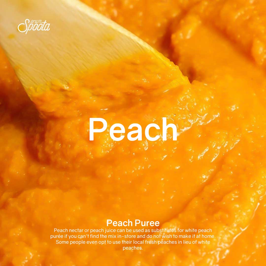 Peach puree
